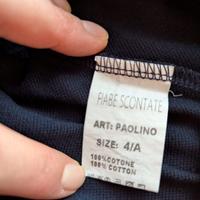 Polo bambino in piquet di cotone marca Milò et Mar