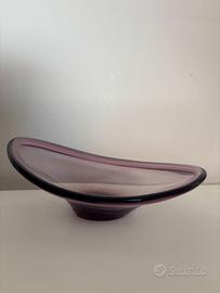 Ciotola in vetro viola