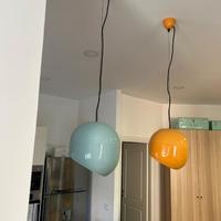 Lampadario ceramica ferroluce