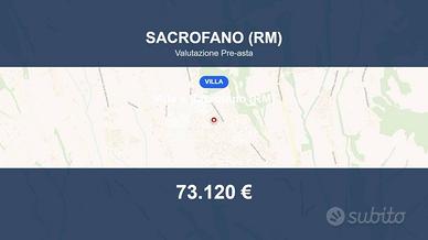 Immobile in asta di 83 m² a Sacrofano