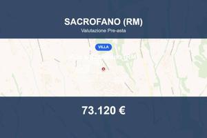 Immobile in asta di 83 m² a Sacrofano