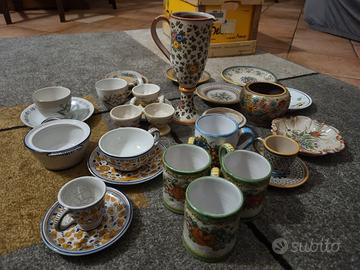 Lotto ceramiche di Deruta