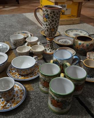 Lotto ceramiche di Deruta