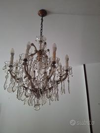 Lampadario a gocce
