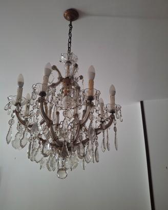 Lampadario a gocce