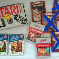 Console Atari 2600 jr con accessori e 8 giochi