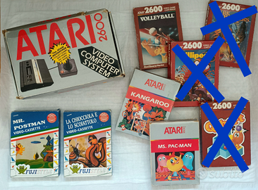 Console Atari 2600 jr con accessori e 9 giochi