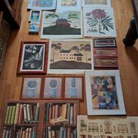 Stampe, litografie e cornici