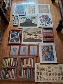 Stampe, litografie e cornici