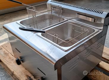 Friggitrice doppia vasca a gas