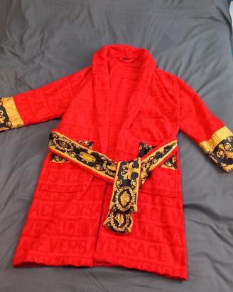 Accapatoio Versace rosso Taglia 6 Originale