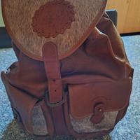 zaino pelle vintage 