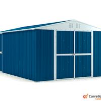 Box capanno acciaio lamiera 327x459 blu