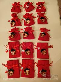15 sacchettini laurea 