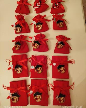 15 sacchettini laurea 