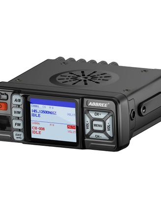 radio bibanda vhf uhf abbree 25 watt