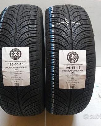 2 gomme 195 55 16 rockblade a48715