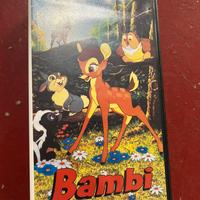 Videocassetta Bambi vhs