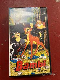 Videocassetta Bambi vhs