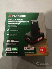 Batteria 4ah parkside 