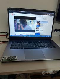 Asus Vivobook con SSD 8GB ram