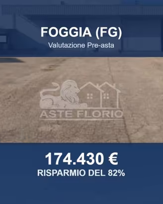 Immobile in asta di 1725 m² a Foggia