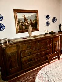 Credenza epoca fine seicento, 250x90x109