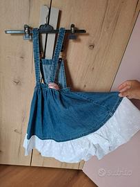 abiti desigual bimba 5-6-7 anni