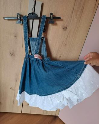 abiti desigual bimba 5-6-7 anni