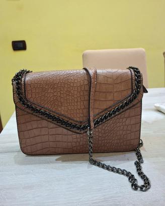 borsa marrone
