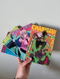 Chainsaw Man Manga 1-4