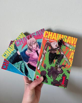 Chainsaw Man Manga 1-4