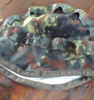 Telino Copri Elmetto Tedesco FLECKTARN Soft Air