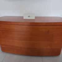 Comò e 2 comodini color ciliegio vero legno