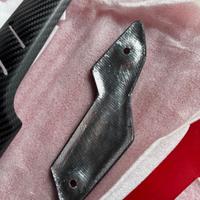 Paracalore in carbonio opaco ktm duke 990 2024>