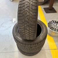 4 Gomme Invernali Usate Pirelli 195 55 16 91H dot 