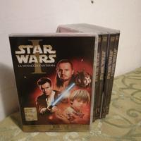 STAR WARS 6 FILM DVD SERIE COMPLETA ITA 