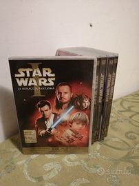 STAR WARS 6 FILM DVD SERIE COMPLETA ITA 