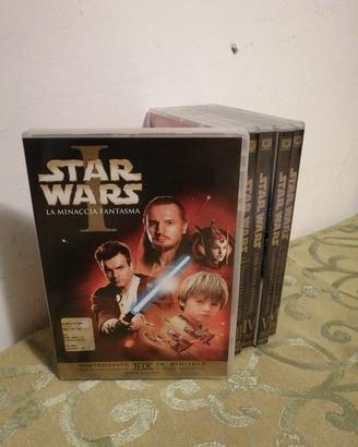 STAR WARS 6 FILM DVD SERIE COMPLETA ITA 