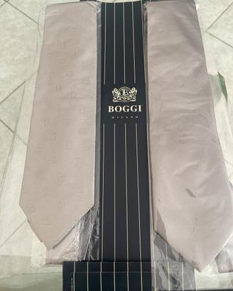 BOGGI cravatte con confezione