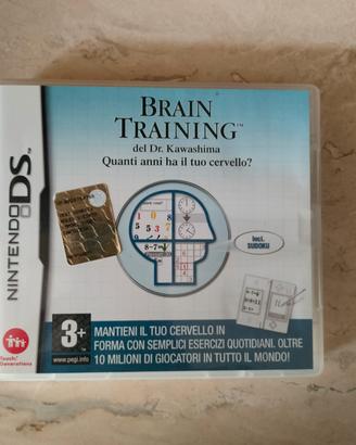 gioco Nintendo Ds Brain training 