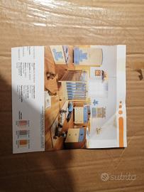 Lettino nuovo e due sponde in più Pali..