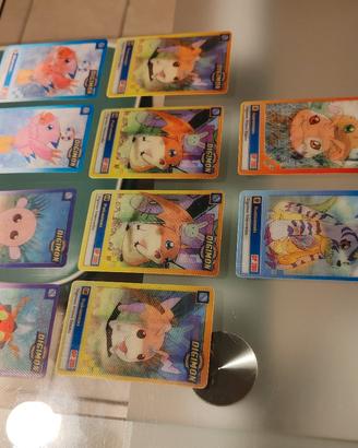 Lotto Carte Digimon Digital Monsters Holographic
