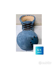 Raro e vintage "Vaso a forma di scarpa blu"