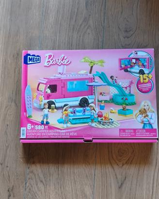 Mega Barbie Dream Camper Adventure, 580 pezzi