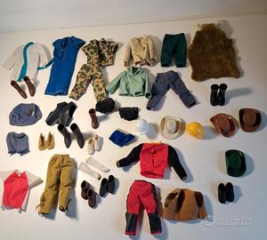 lotto di accessori Big Jim e Bisonte Nero