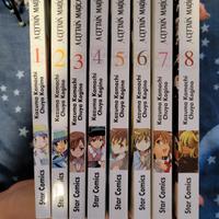 Volumi dal 1 al 8 manga a certain magical index 