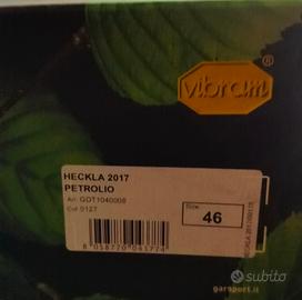 scarpe color petrolio 