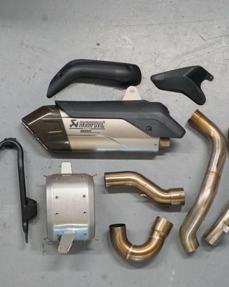 Scarico completo racing Akrapovic MTSV4 -96482291A