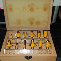 Set di frese per legno 12pz.